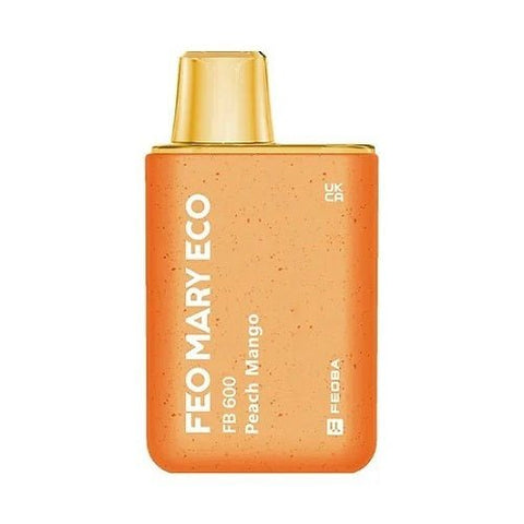 Feoba Feo Mary Eco FB600 Disposable Pod Device - Eliquid Base-Peach Mango