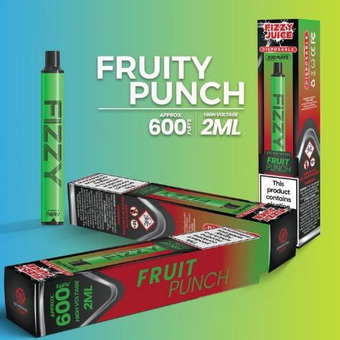 Fizzy Juice 600 Puff Disposable Device - 20MG - Eliquid Base