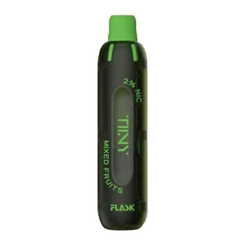 Flask Tiiny 600 Puffs Disposable Vape Pod Device - Pack of 10 - Eliquid Base-Mixed Fruits