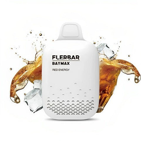 FlerBar Baymax 3500 Puff Disposable Vape - Eliquid Base-Red Energy