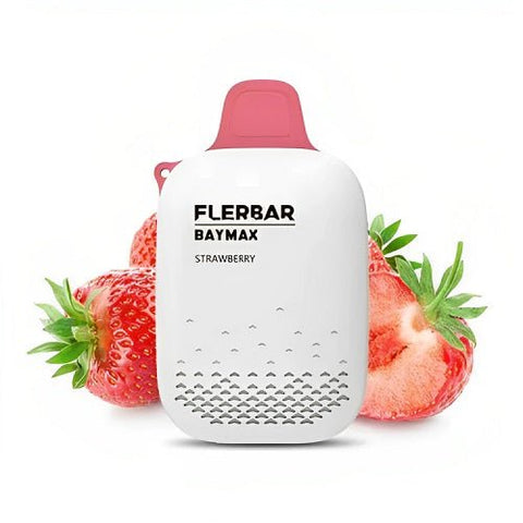 FlerBar Baymax 3500 Puff Disposable Vape - Eliquid Base-Strawberry
