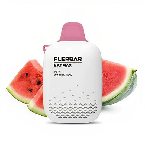 FlerBar Baymax 3500 Puff Disposable Vape - Eliquid Base-Pink Watermelon