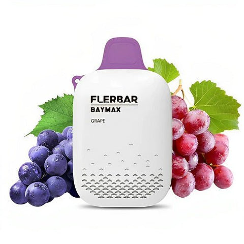 FlerBar Baymax 3500 Puff Disposable Vape - Eliquid Base-Green Grape