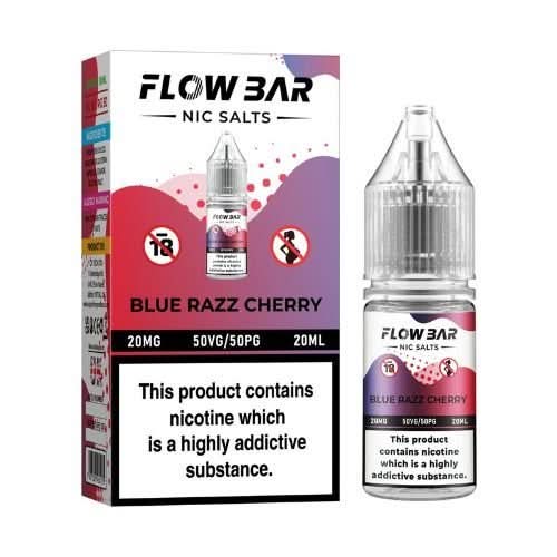 Flow Bar 10ml Nic Salt 1 PIECE - Blue Razz Cherry