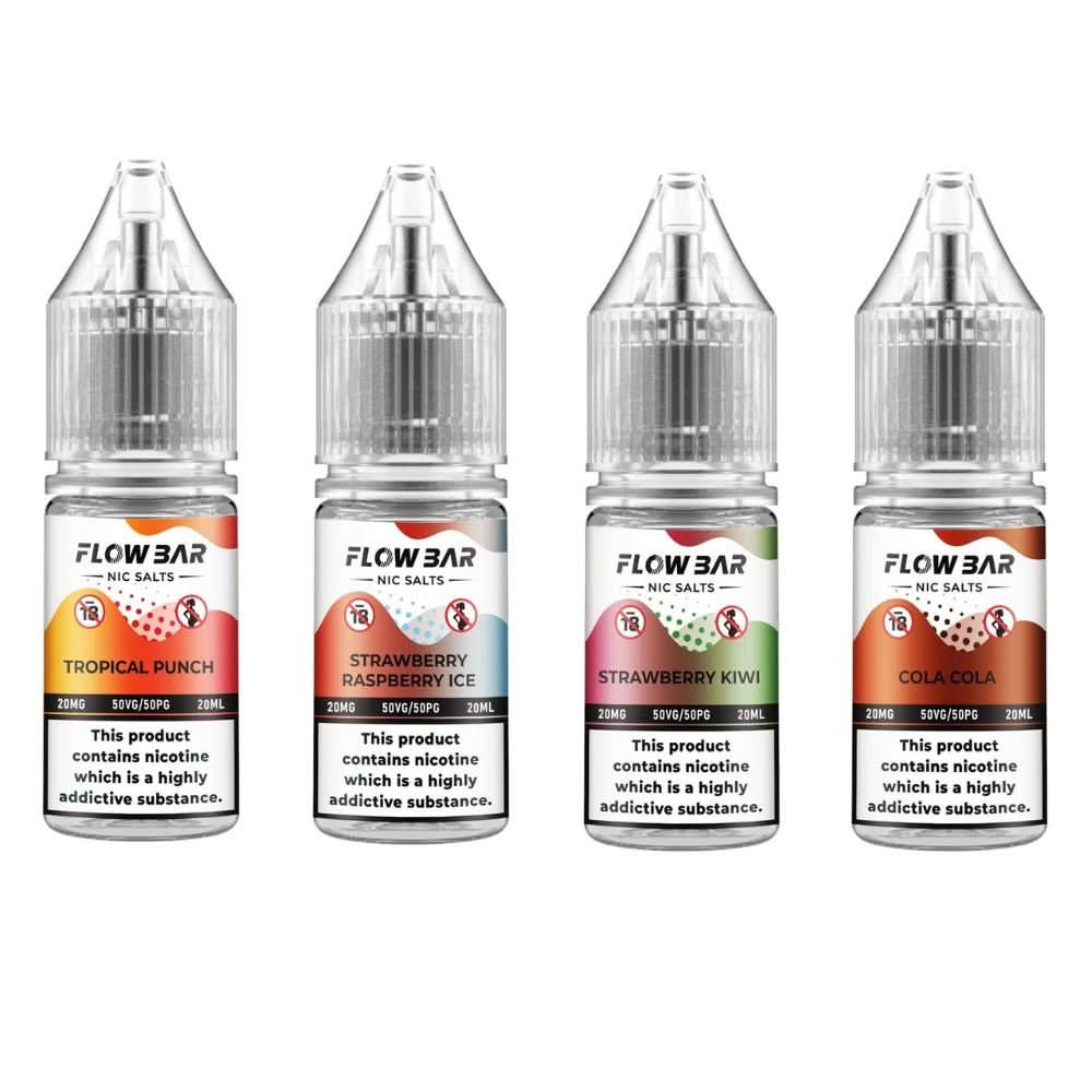 Flow Bar Nic Salts 10ml - Pack of 10