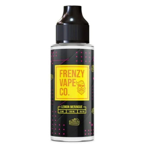 Frenzy Vape Co. 100ml Shortfill E-Liquid - Eliquid Base-Lemon Meringue