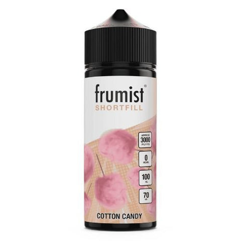Frumist 100ml Shortfill E-liquid - Eliquid Base-Cotton Candy