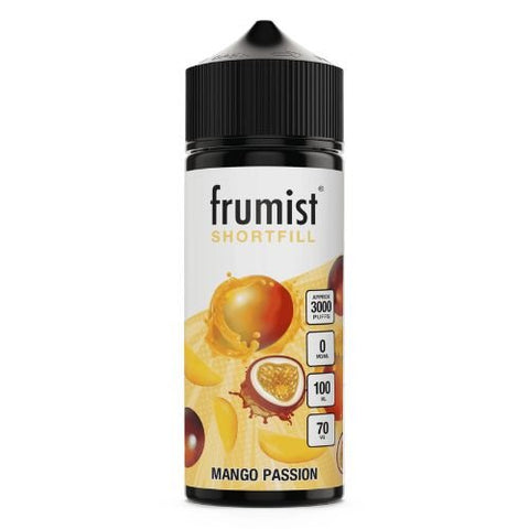 Frumist 100ml Shortfill E-liquid - Eliquid Base-Mango Passion