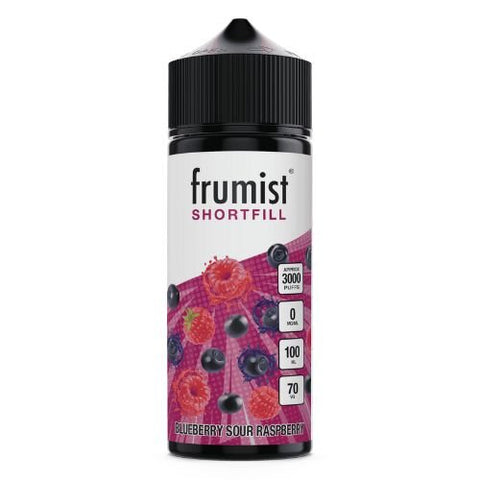 Frumist 100ml Shortfill E-liquid - Eliquid Base-Blueberry Sour Raspberry