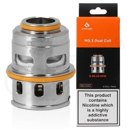 Geekvape Dual M 0.3 Coils - 0.3Ohm Pack of 5