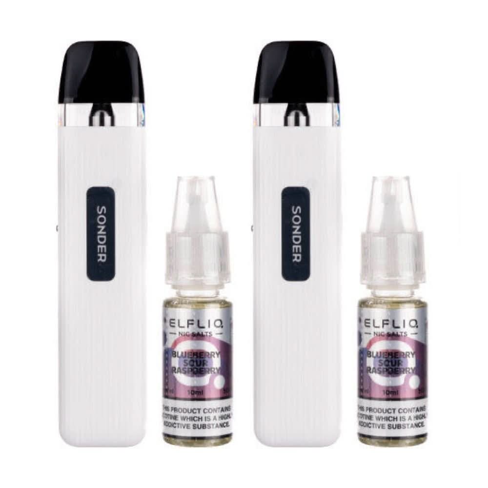 Geekvape Sonder Q Pod Kit & ELFLIQ  Nic Salt Bundle
