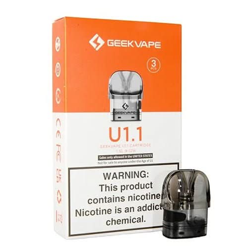 Geekvape U Replacement Pods -1.1 Ohm