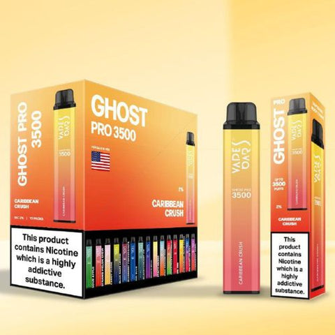 Ghost Pro 3500 Disposable Device | 20MG - Eliquid Base-Caribbean Crush