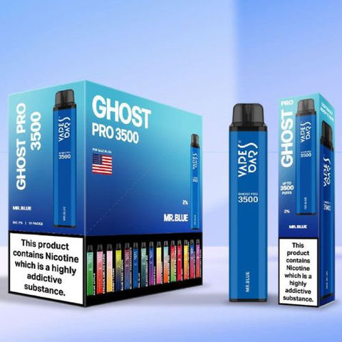 Ghost Pro 3500 Disposable Device | 20MG - Eliquid Base-MR. Blue