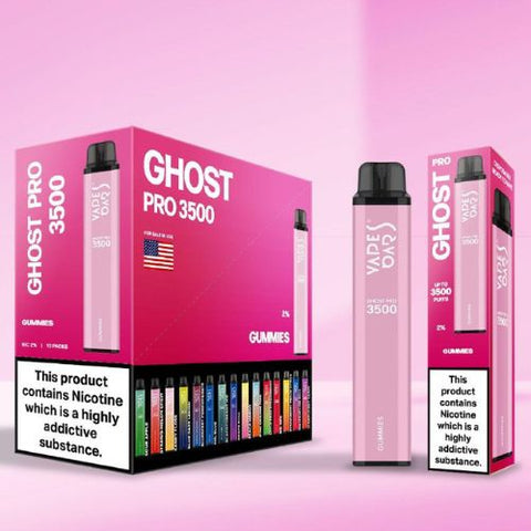 Ghost Pro 3500 Disposable Device | 20MG - Eliquid Base-Gummies