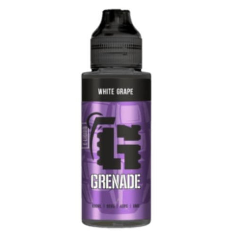 Grenade 100ml Shortfill E-Liquid - Eliquid Base-White Grape
