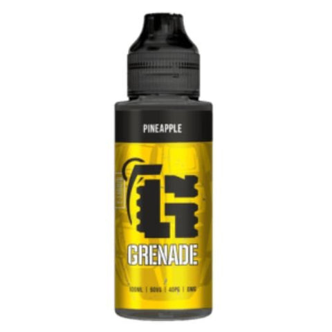 Grenade 100ml Shortfill E-Liquid - Eliquid Base-Pineapple