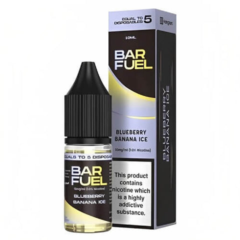 Hangsen Bar Fuel 10ml Nic Salt - Pack of 10 - Eliquid Base-Blueberry Banana Ice