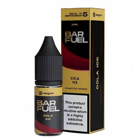 Hangsen Bar Fuel 10ml Nic Salt - Pack of 10 - Eliquid Base-Cola Ice