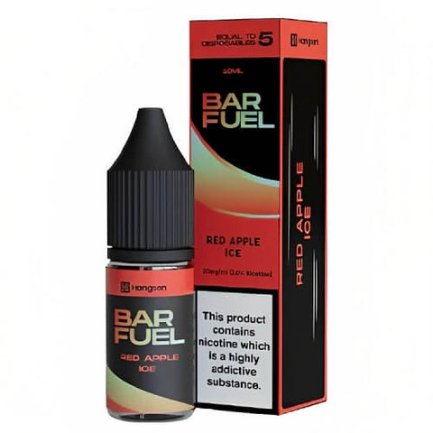 Hangsen Bar Fuel 10ml Nic Salt - Pack of 10 - Eliquid Base-Red Apple Ice