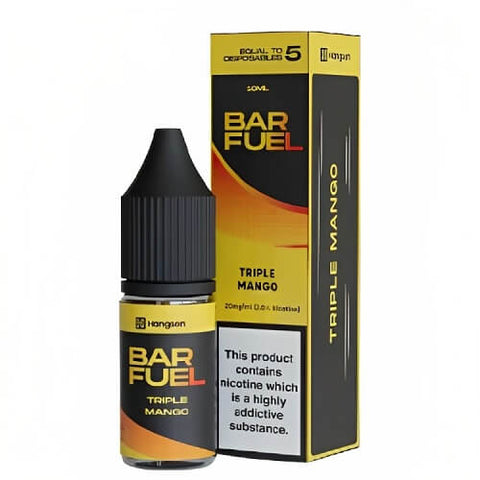 Hangsen Bar Fuel 10ml Nic Salt - Pack of 10 - Eliquid Base-Triple Mango