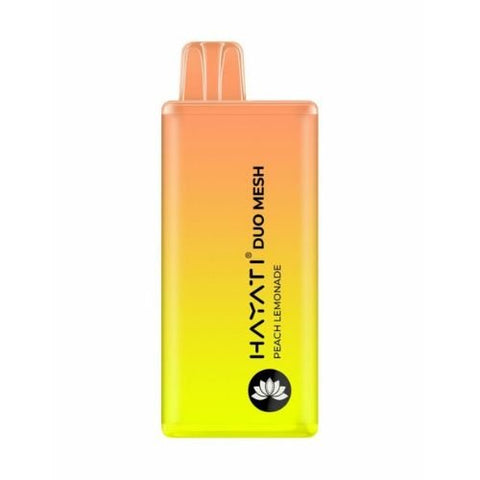 Hayati Duo Mesh 7000+ Puffs Disposable Vape - Eliquid Base-Peach Lemonade