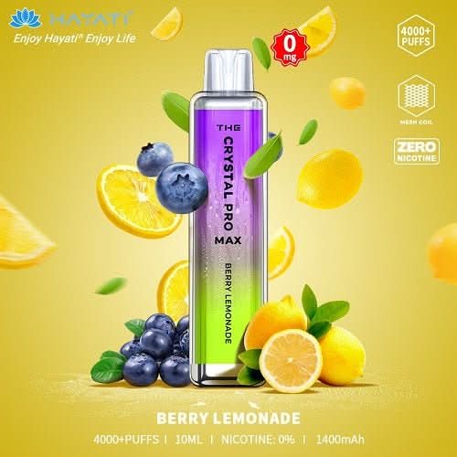 Hayati Pro Max 4000  Disposable  Vape Device  -Berry Lemonade