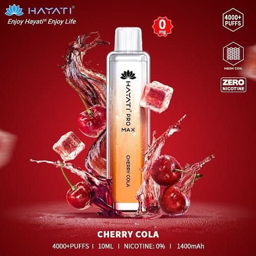 Hayati Pro Max 4000  Disposable  Vape Device  -Cherry Cola