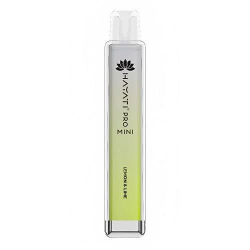 Hayati Pro Mini 600 Puff Disposable  Vape Device -Lemon & Lime