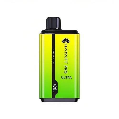 Hayati Pro ultra 15000 Disposable Vape Device -Lemon & Lime