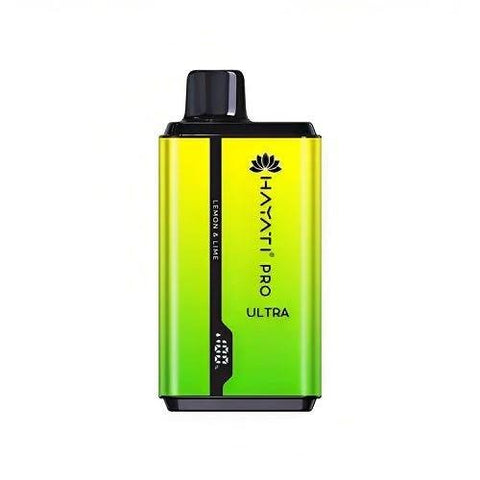 Hayati Pro ultra 15000 Disposable Device - 0MG - Eliquid Base-Lemon & Lime