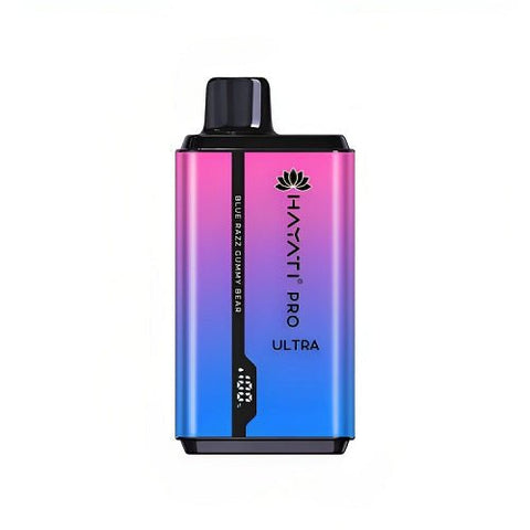 Hayati Pro ultra 15000 Puff Disposable Device - Eliquid Base-Blue Razz Gummy Bear