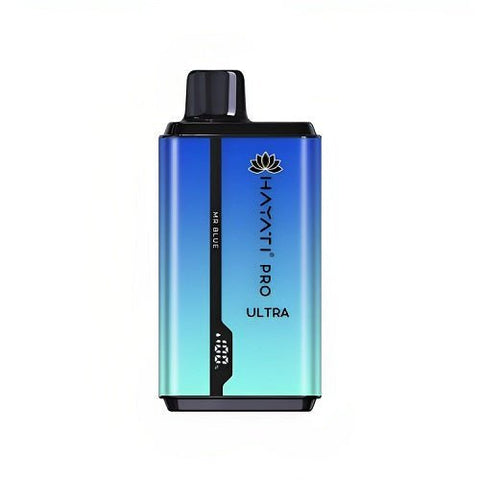 Hayati Pro ultra 15000 Puff Disposable Device - Pack of 5 - Eliquid Base-Mr. Blue