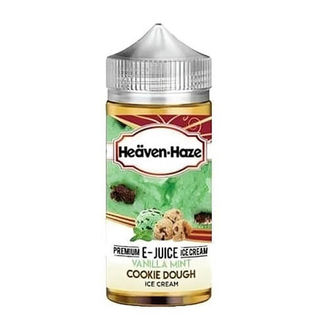 Heaven Haze Shortfill 100ml E-Liquid - Eliquid Base-Vanilla Mint Cookie Dough