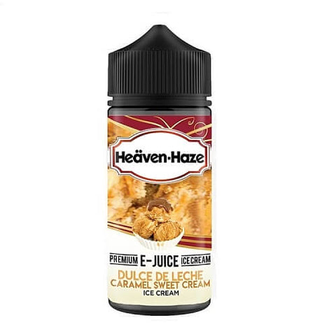 Heaven Haze Shortfill 100ml E-Liquid - Eliquid Base-Dulce De Leche Caramel Sweet Cream