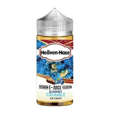 Heaven Haze Shortfill 100ml E-Liquid - Eliquid Base-Blueberry Crumble