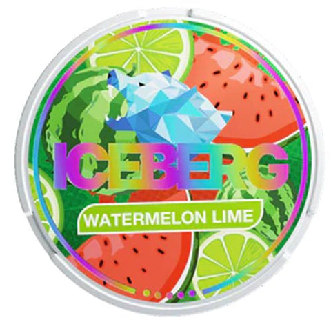 Ice Berg Nicotine Pouches - Eliquid Base-Watermelon Lime