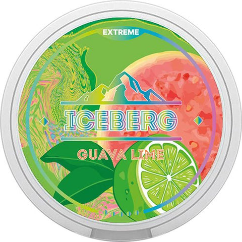 Ice Berg Nicotine Pouches - Eliquid Base-Guava Lime