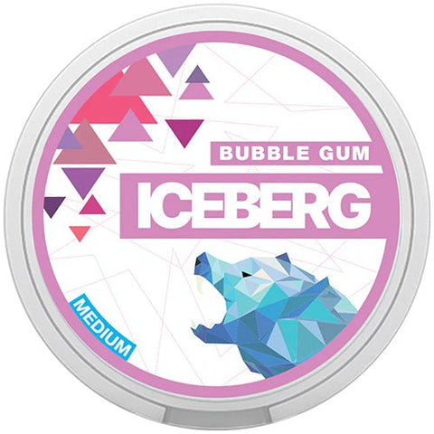 Ice Berg Nicotine Pouches - Eliquid Base-Bubblegum