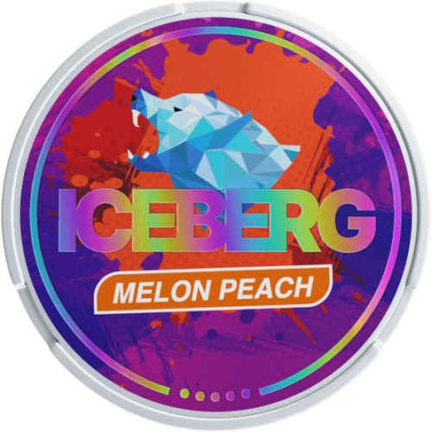 Ice Berg Nicotine Pouches - Eliquid Base-Melon Peach