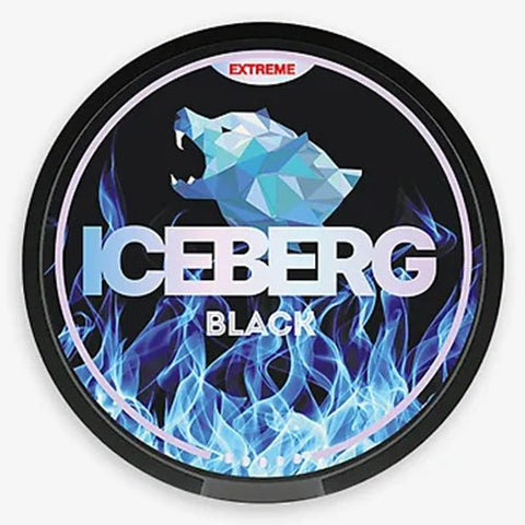 Ice Berg Nicotine Pouches - Eliquid Base-Black Ultra
