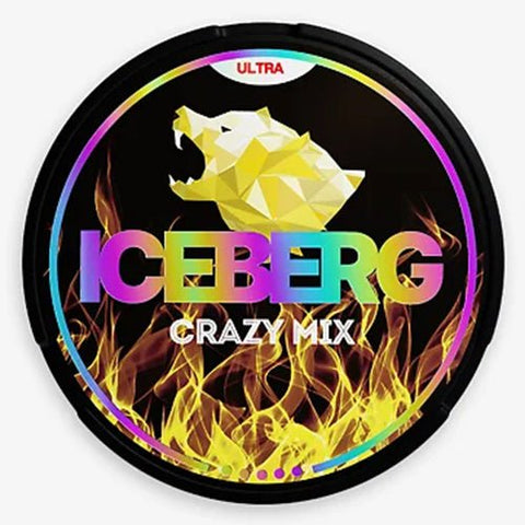 Ice Berg Nicotine Pouches - Eliquid Base-Crazy Mix