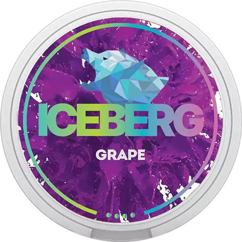 Ice Berg Nicotine Pouches - Eliquid Base-Grape