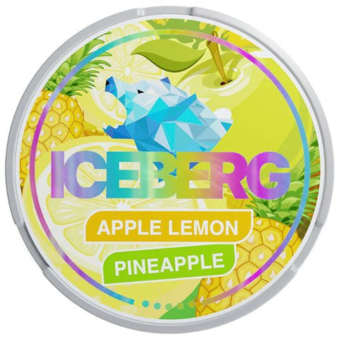 Ice Berg Nicotine Pouches - Eliquid Base-Apple Lemon Pineapple