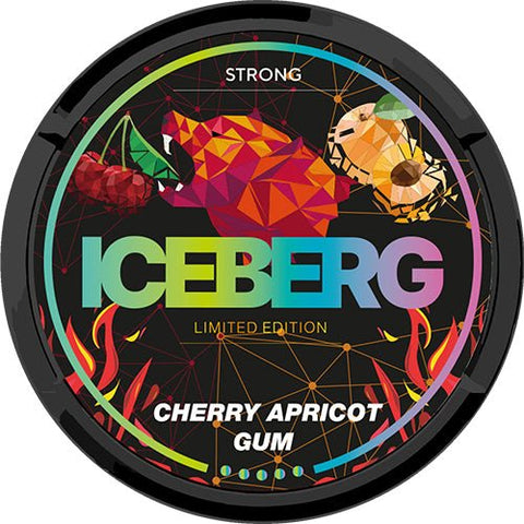 Ice Berg Nicotine Pouches - Eliquid Base-Cherry Apricot Gum