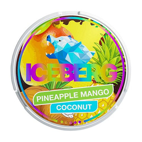 Ice Berg Nicotine Pouches - Eliquid Base-Pineapple Mango Coconut