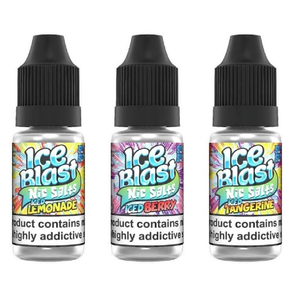 Ice Blast Nic Salt 10ml E-Liquid - Pack of 5