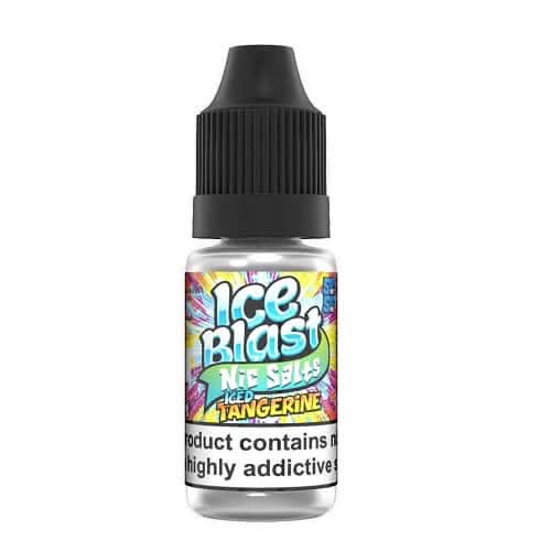 Ice Blast Nic Salt 10ml E-Liquid - Pack of 5 - Iced Tangerine