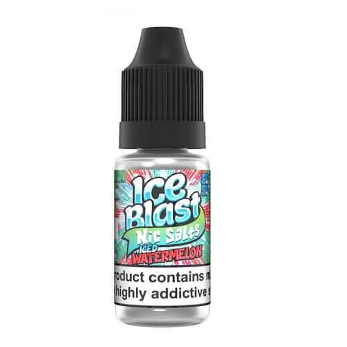 Ice Blast Nic Salt 10ml E-Liquid - Pack of 5 - Iced Watermelon