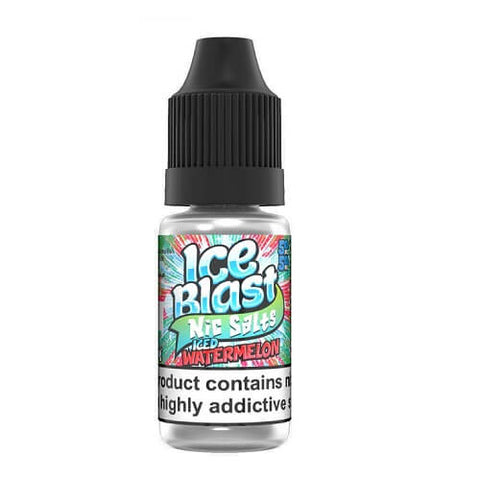 Ice Blast Nic Salt 10ml E-Liquid (3x) - Eliquid Base-Iced Watermelon